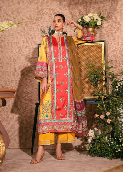 Nuriyaa | Silk Odyssey | Rose -  Nuriyaa Semi Formal - Original Designer Dress - House of Maryam