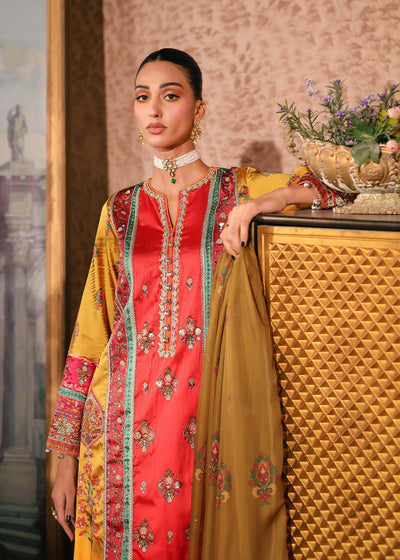Nuriyaa | Silk Odyssey | Rose -  Nuriyaa Semi Formal - Original Designer Dress - House of Maryam
