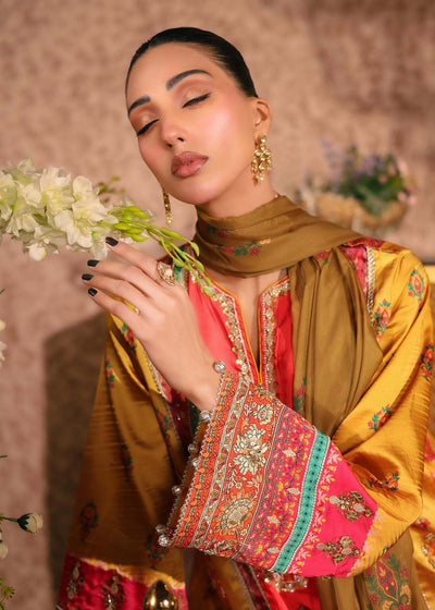 Nuriyaa | Silk Odyssey | Rose -  Nuriyaa Semi Formal - Original Designer Dress - House of Maryam