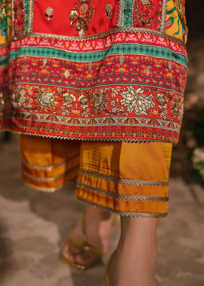 Nuriyaa | Silk Odyssey | Rose -  Nuriyaa Semi Formal - Original Designer Dress - House of Maryam