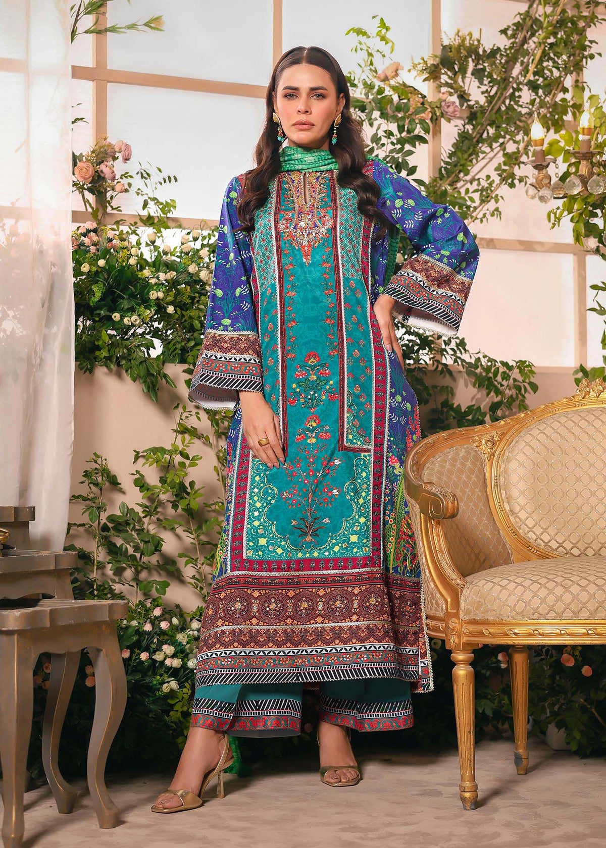Nuriyaa | Silk Odyssey | Luna -  Nuriyaa Semi Formal - Original Designer Dress - House of Maryam