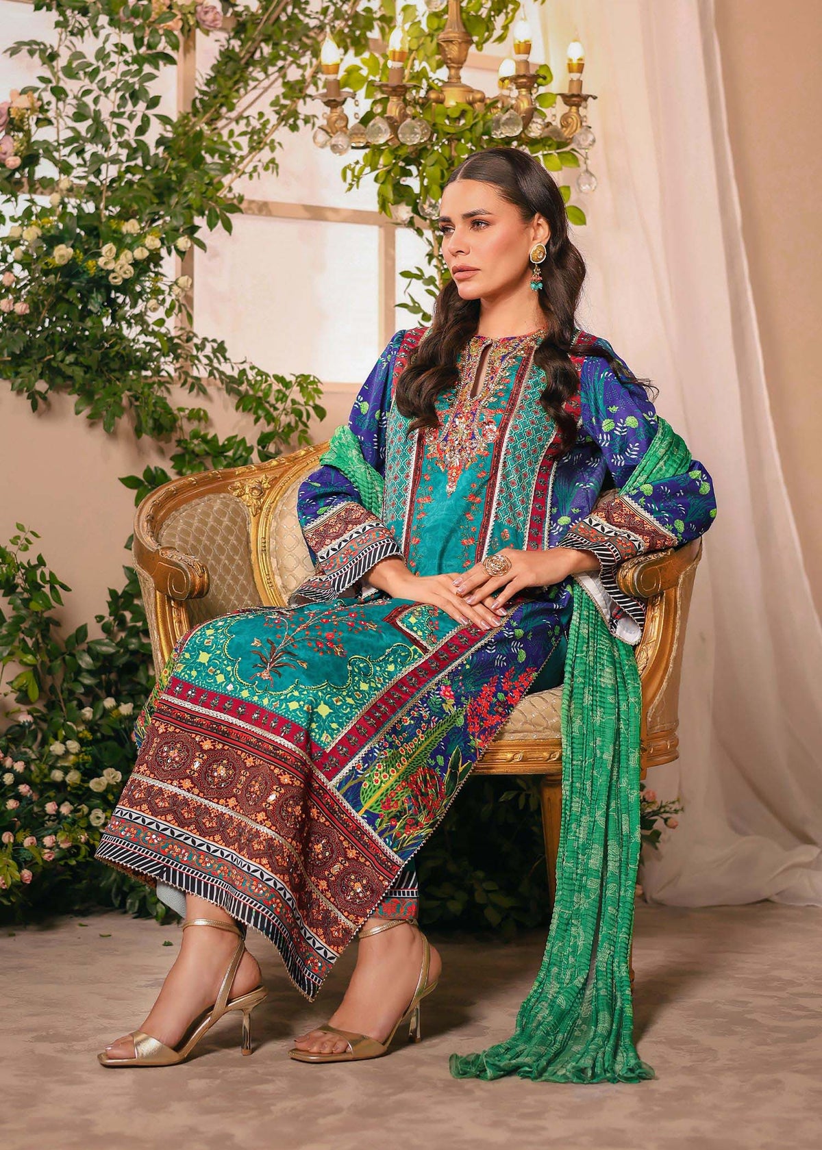 Nuriyaa | Silk Odyssey | Luna -  Nuriyaa Semi Formal - Original Designer Dress - House of Maryam