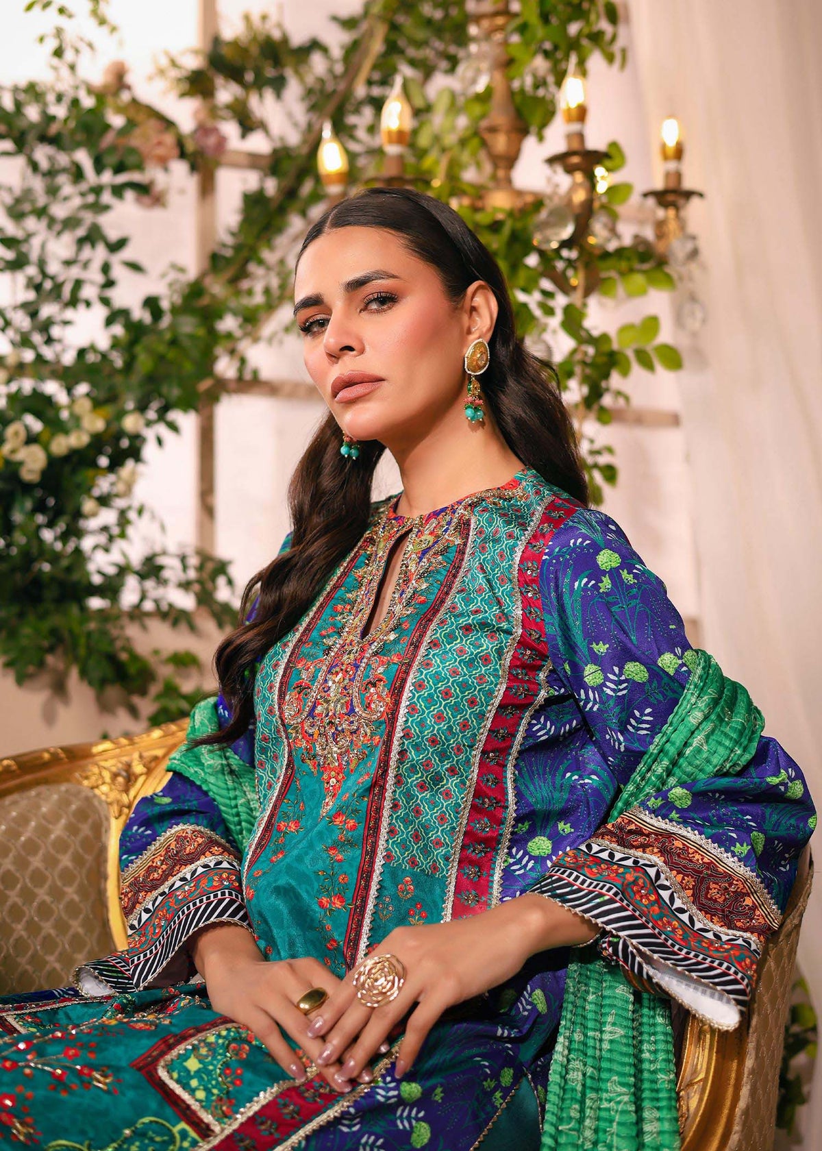 Nuriyaa | Silk Odyssey | Luna -  Nuriyaa Semi Formal - Original Designer Dress - House of Maryam
