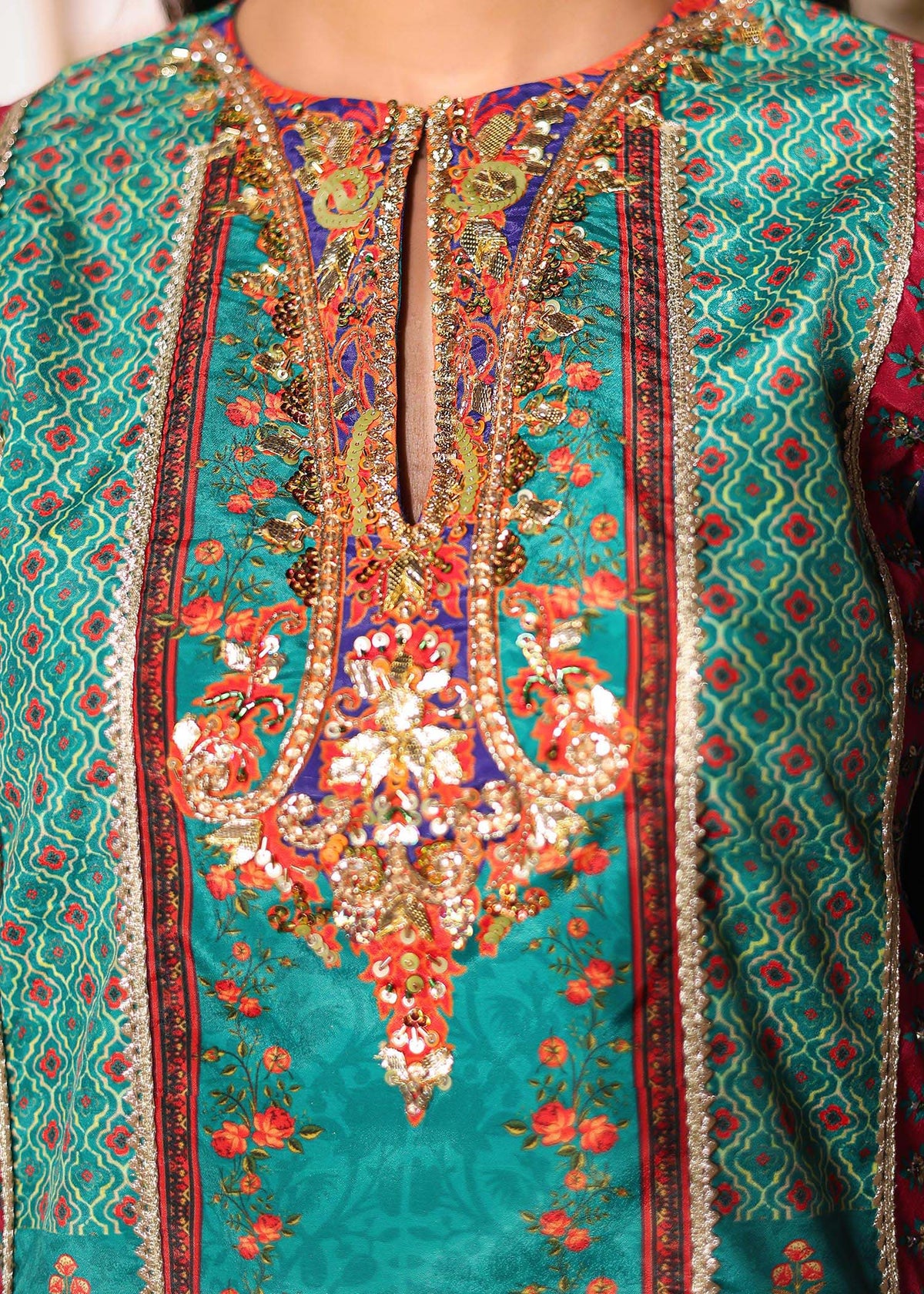 Nuriyaa | Silk Odyssey | Luna -  Nuriyaa Semi Formal - Original Designer Dress - House of Maryam