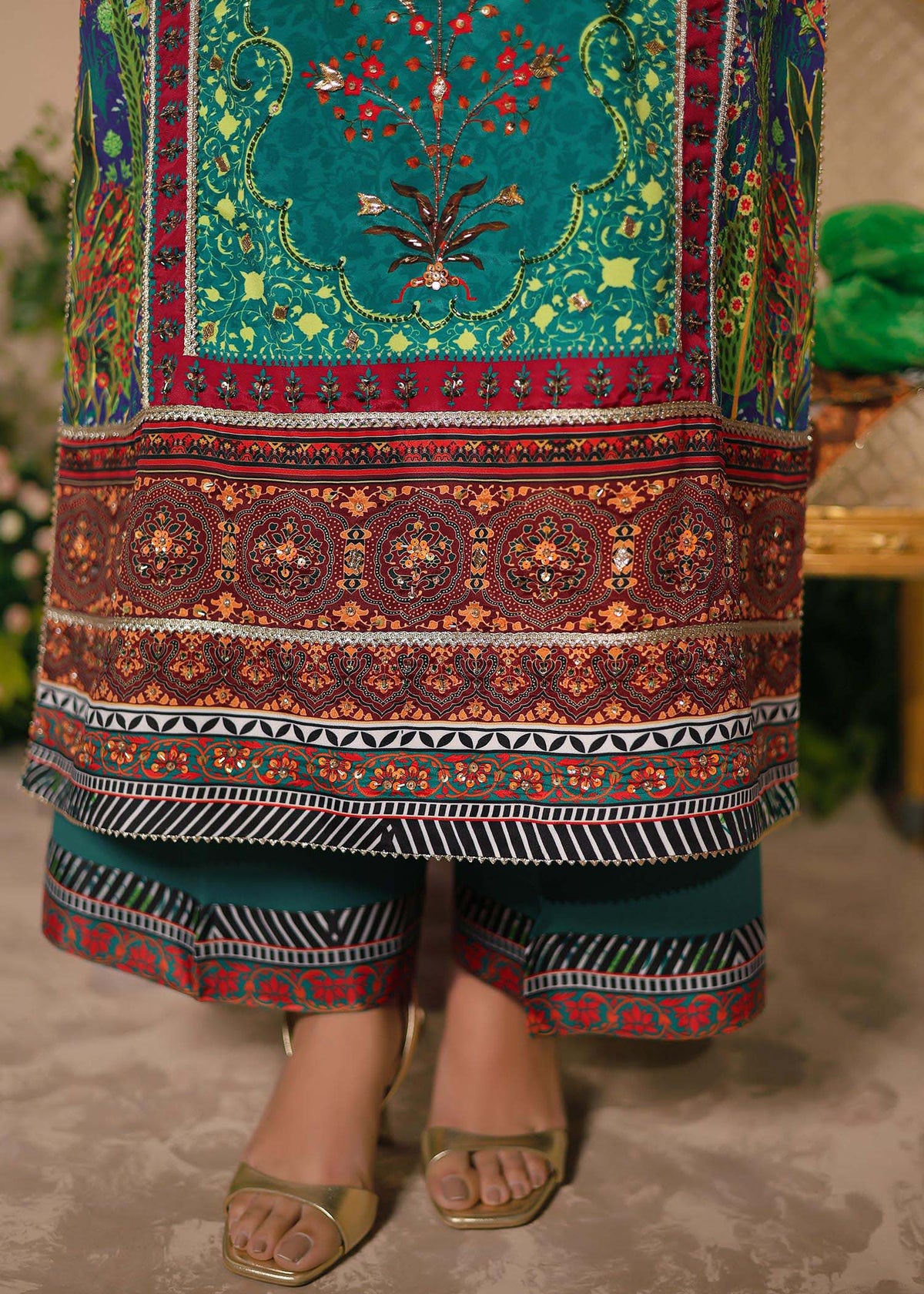 Nuriyaa | Silk Odyssey | Luna -  Nuriyaa Semi Formal - Original Designer Dress - House of Maryam