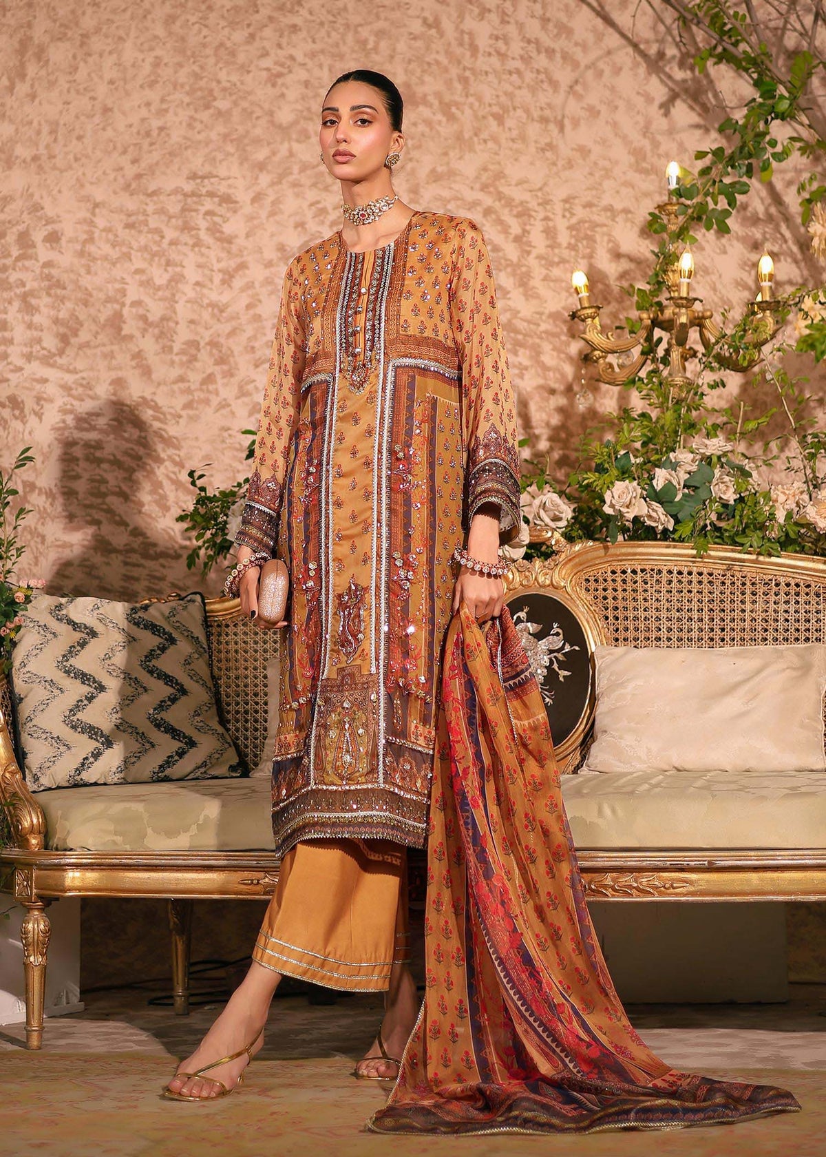 Nuriyaa | Silk Odyssey | Marya -  Nuriyaa Semi Formal - Original Designer Dress - House of Maryam