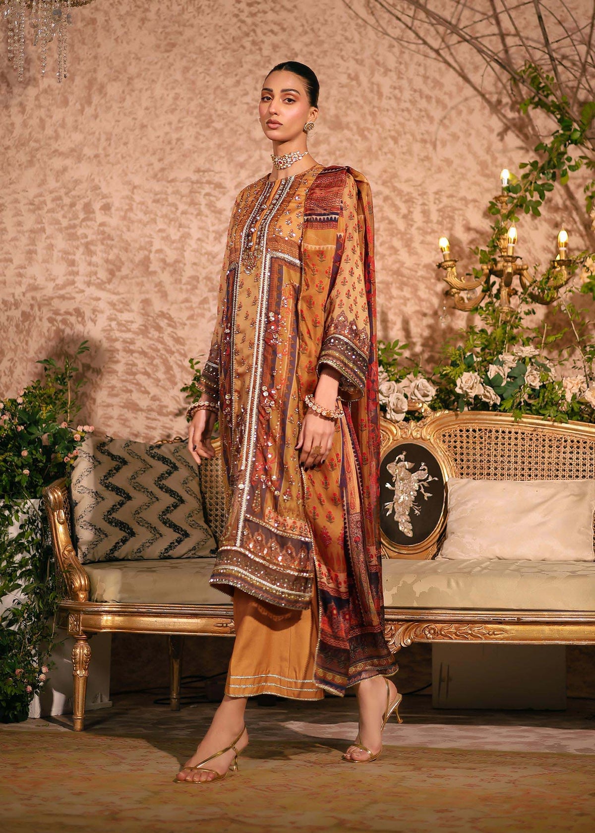 Nuriyaa | Silk Odyssey | Marya -  Nuriyaa Semi Formal - Original Designer Dress - House of Maryam
