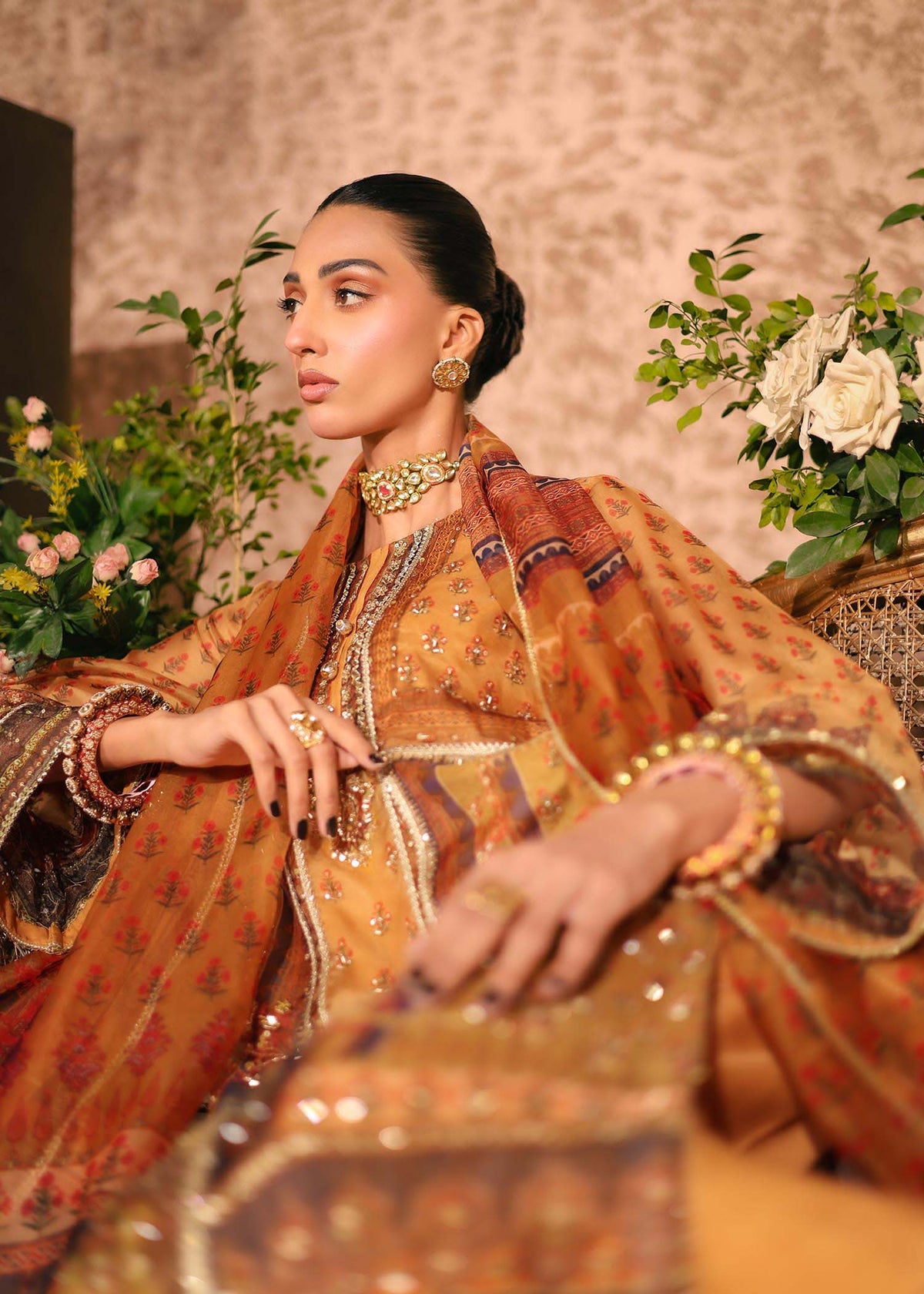 Nuriyaa | Silk Odyssey | Marya -  Nuriyaa Semi Formal - Original Designer Dress - House of Maryam