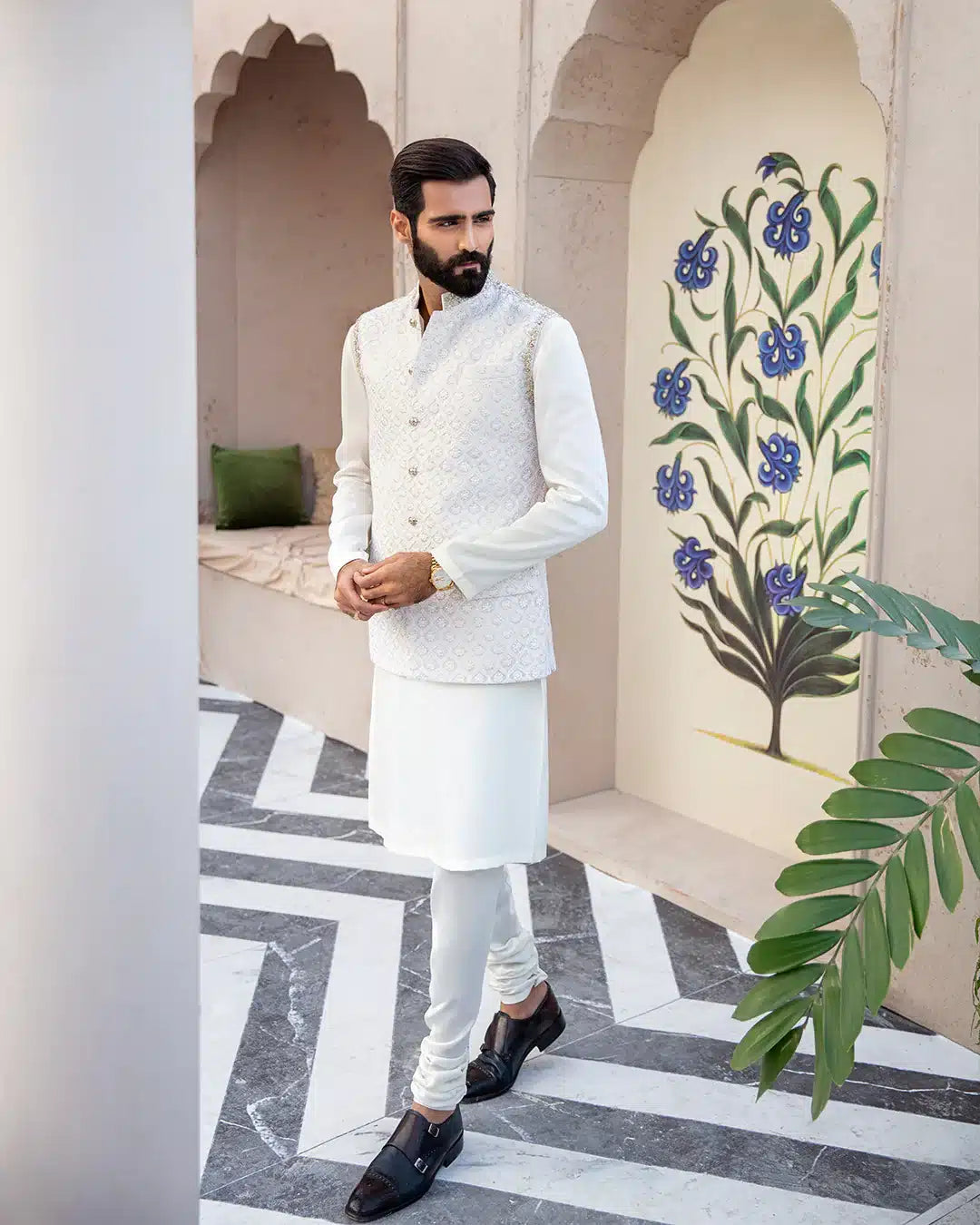 Pakistani Menswear | FSQ-Zehab by Designer House of Maryam Ltd. - House of Maryam - Pakistani Designer Ethnic Wear in {{ shop.shopifyCountryName }}