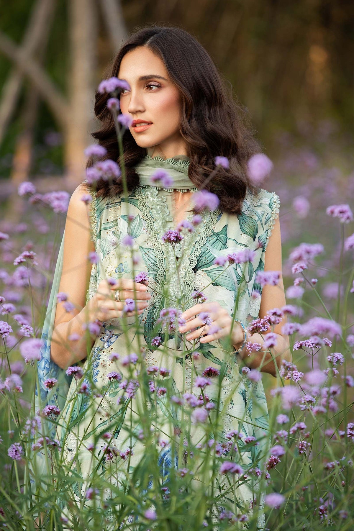 Maria B | M Prints 25 | MPT-2502-B -  Maria B Ladies Clothes - Original Designer Dress - House of Maryam