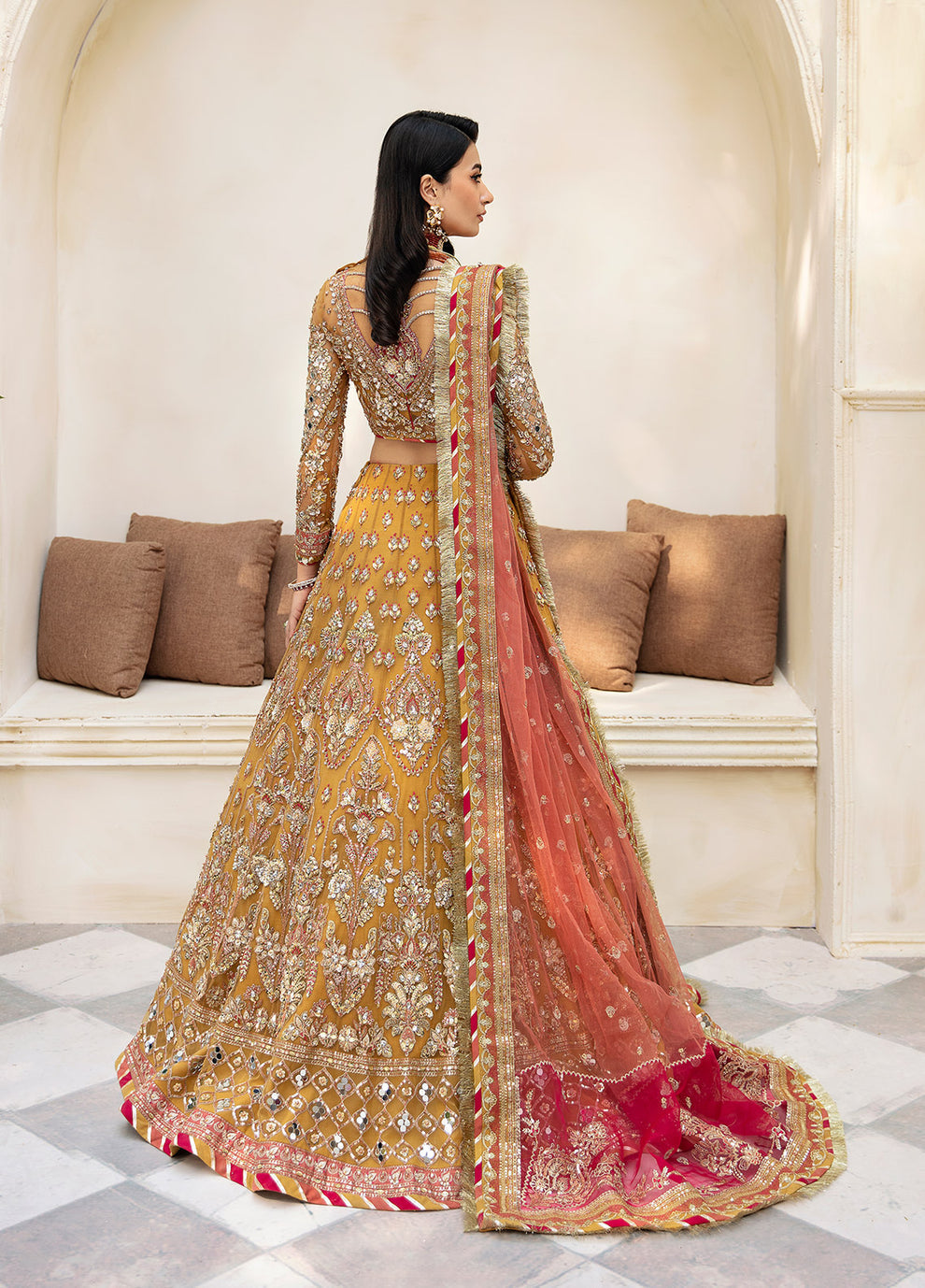 Gulaal | Wedding Formals | Miraas GL-WS-23V1-35 -  Gulaal Bridal - Original Designer Dress - House of Maryam