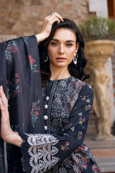 Afrozeh Anisa B black embroidered lawn suit, photo 3