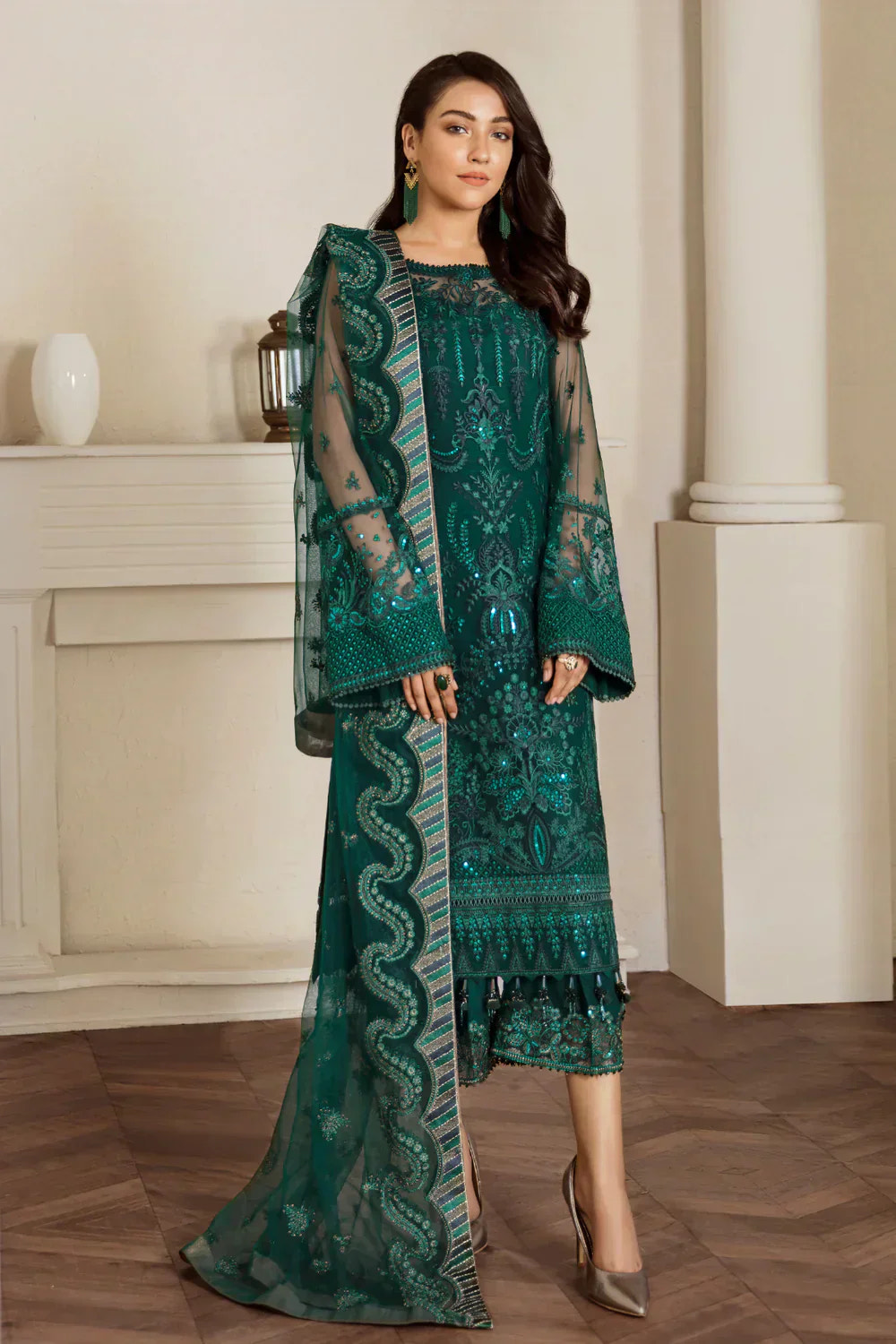 Baroque | Formals Collection | UF-33 -  Baroque Formal - Original Designer Dress - House of Maryam