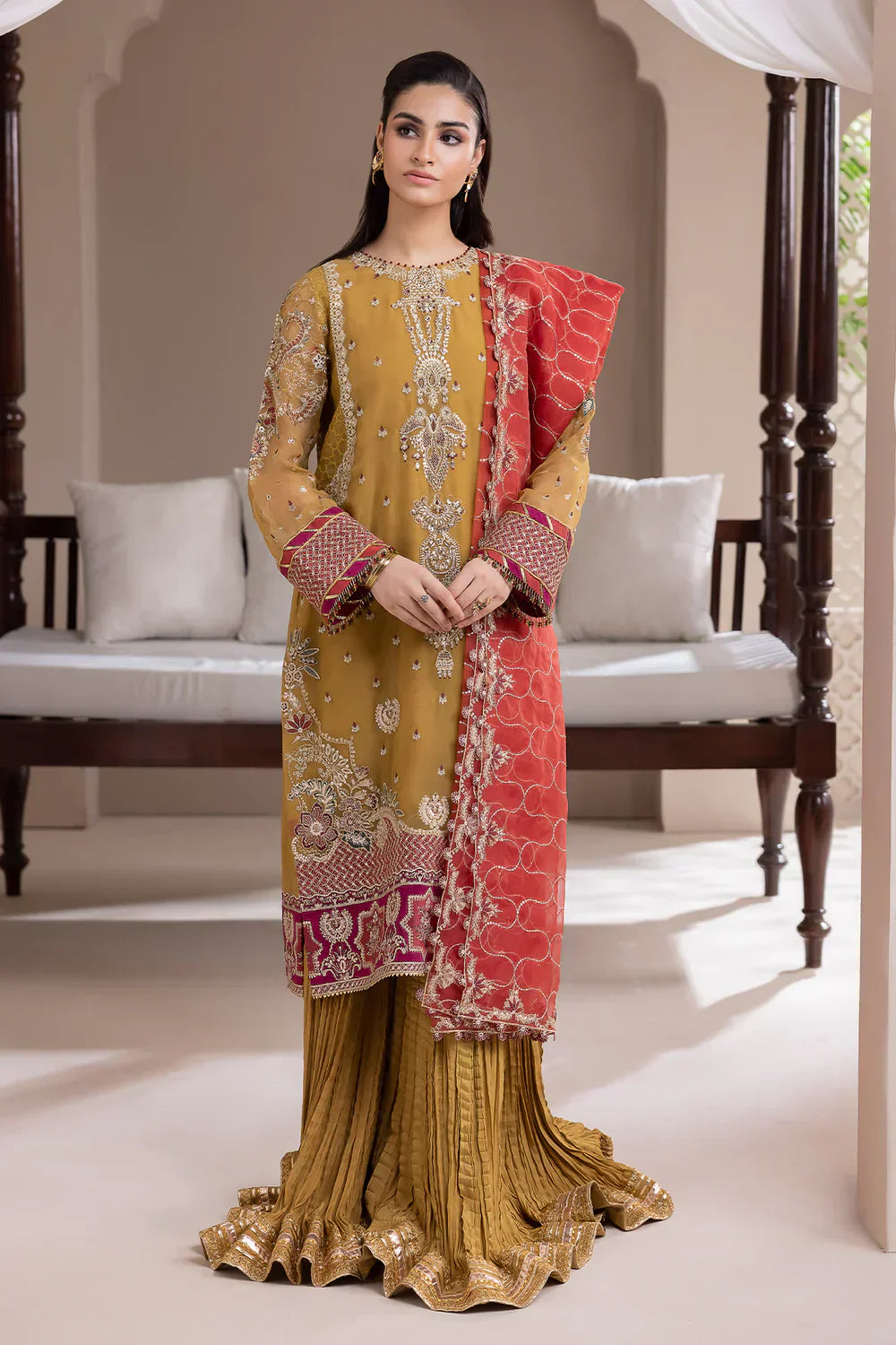 Baroque | Formals Collection | UF-411 -  Baroque Formal - Original Designer Dress - House of Maryam