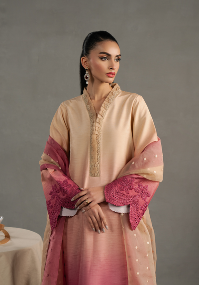 Zarqash | Silk Edit | ZQS 002 Rosèa -  Zarqash Ladies Clothes - Original Designer Dress - House of Maryam