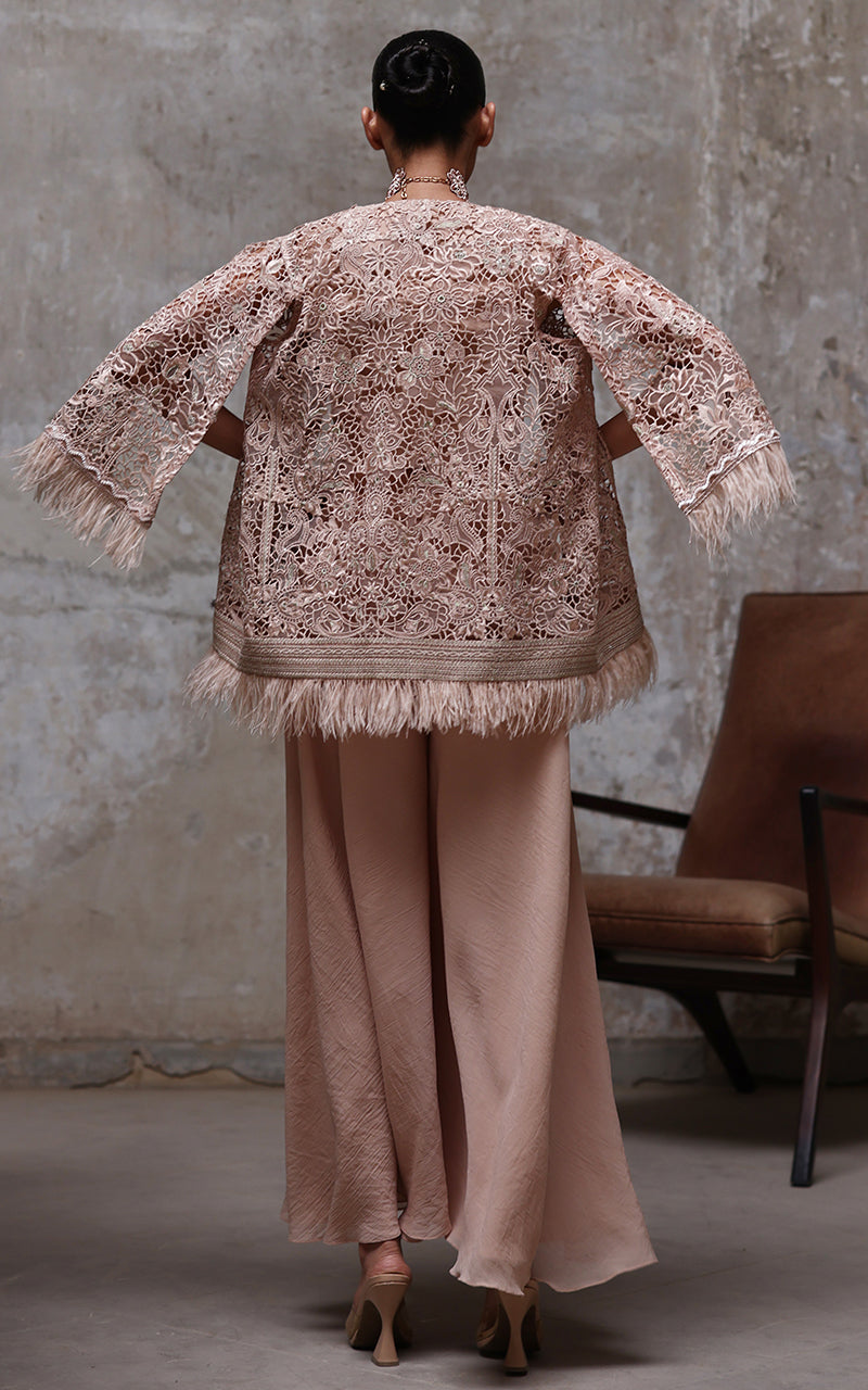 Threads and Motifs | Formal Dresses 25 | Organza Embroidered Jacket With Inner -  Threads and Motifs Ladies Clothes - Original Designer Dress - House of Maryam