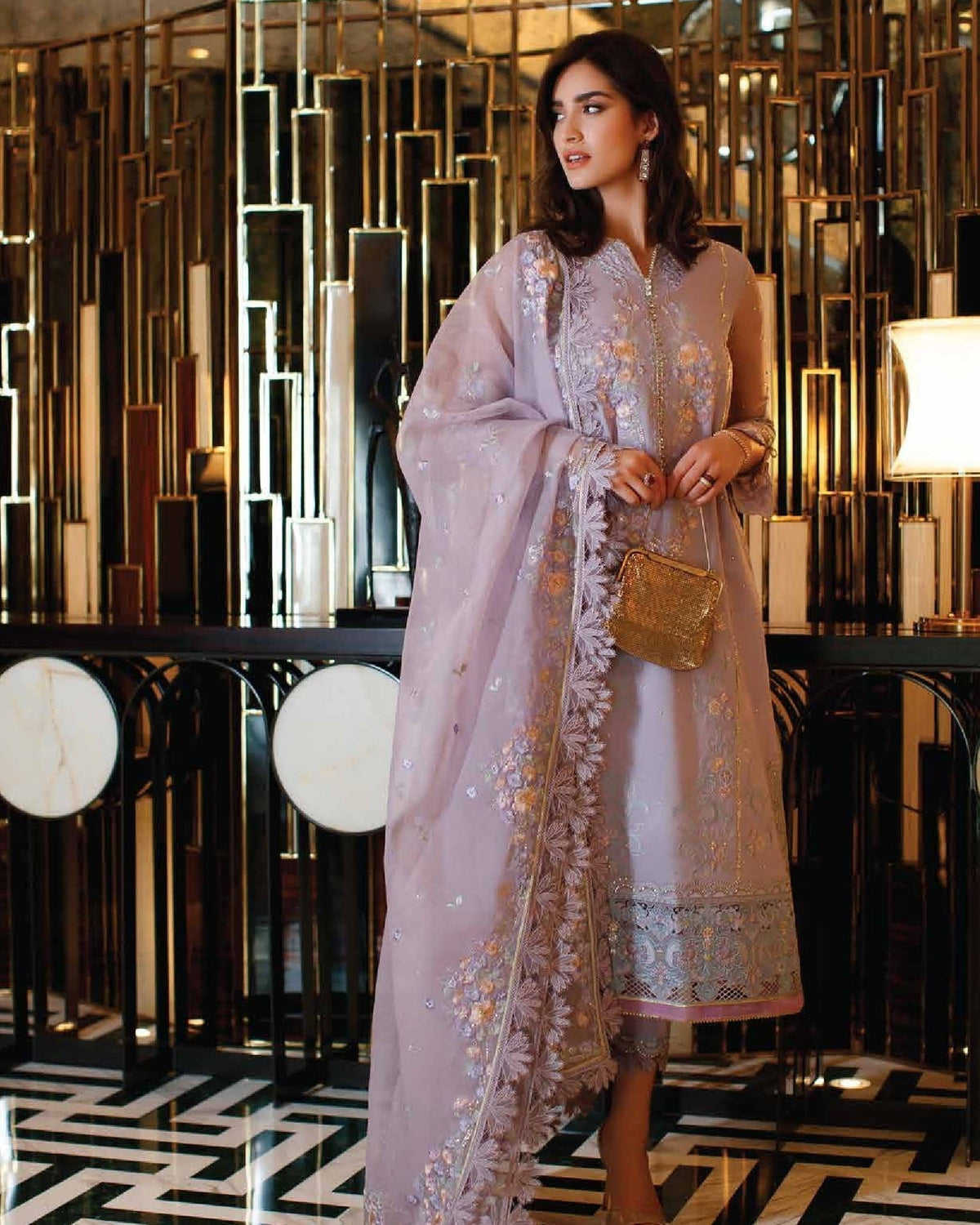 Mushq | Astoria Festive Lawn | D-03 BLAIR -  Mushq Luxury - Original Designer Dress - House of Maryam