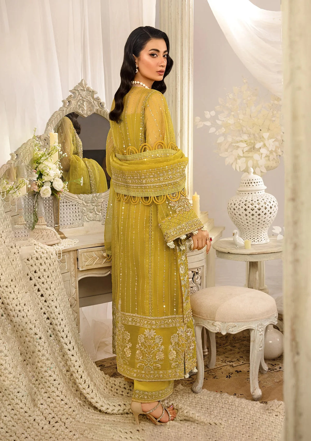 Elaf Premium | Evara Formals 24 | EFE-03 SUNLIT -  Elaf Premium The Formal Exhibit - Original Designer Dress - House of Maryam