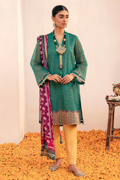 Cross Stitch | Luxury Pret | Divine Muse-2PC (Shirt & Dupatta)