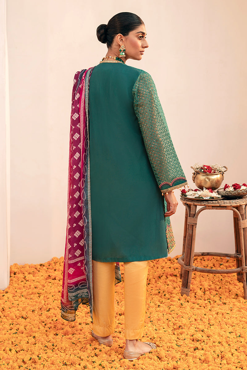 Cross Stitch | Luxury Pret | Divine Muse-2PC (Shirt & Dupatta), image 5