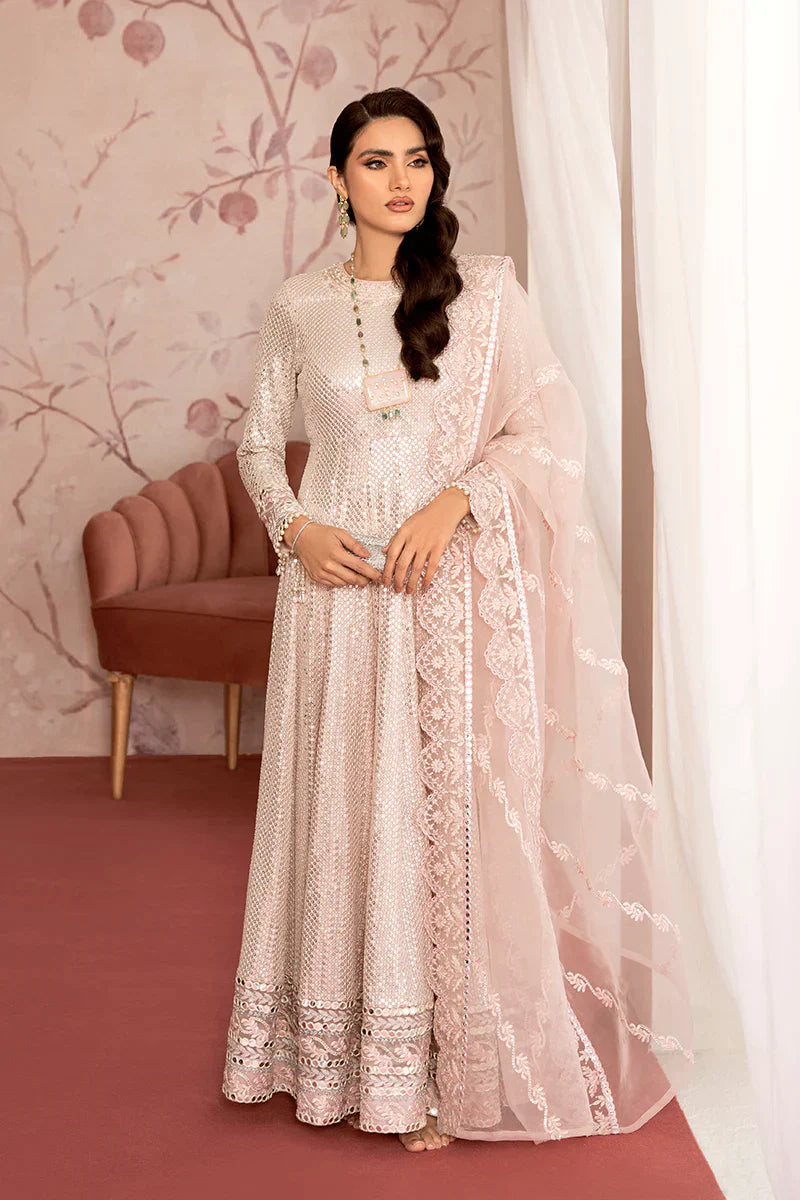 Cross Stitch | Wedding Festive 23 | Gul e Rana -  Cross Stitch Formal - Original Designer Dress - House of Maryam