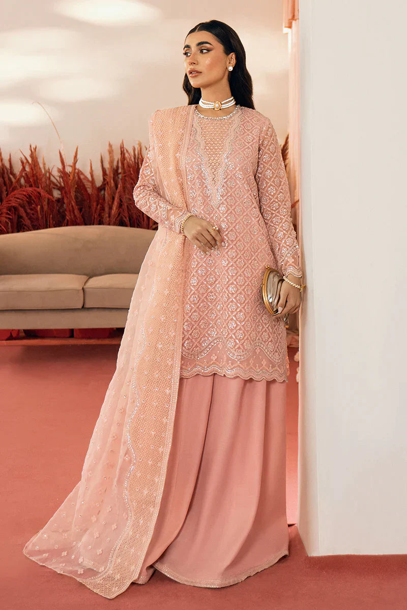 Cross Stitch | Wedding Festive 23 | Serein -  Cross Stitch Formal - Original Designer Dress - House of Maryam