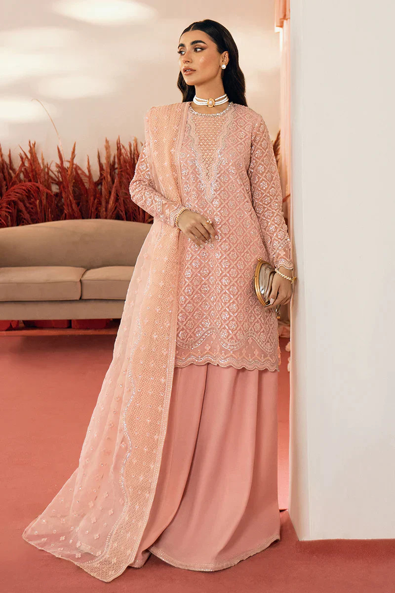 Cross Stitch | Wedding Festive 23 | Serein -  Cross Stitch Formal - Original Designer Dress - House of Maryam