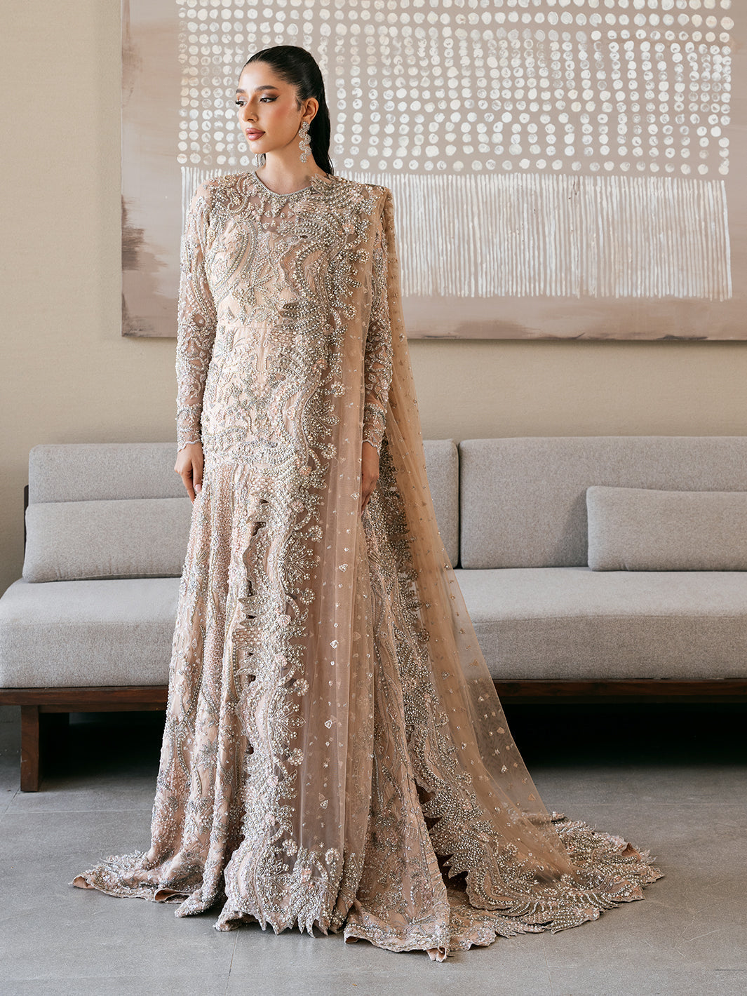 Epoque | Reverie Eternelle | Corail -  Epoque Ladies Clothes - Original Designer Dress - House of Maryam