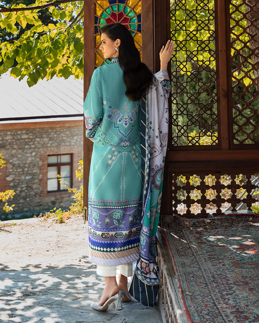 Mushq | Nirvana Printed Silk | Lunar Dew-2
