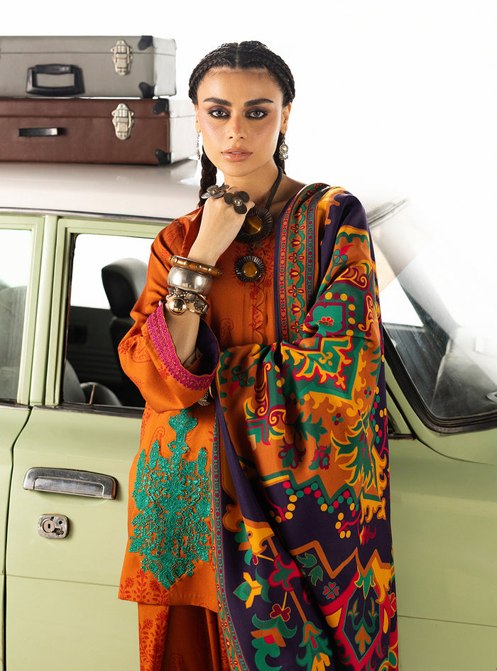 Zainab Chottani | Winter Shawl 25 | Suniva - D3, image 5