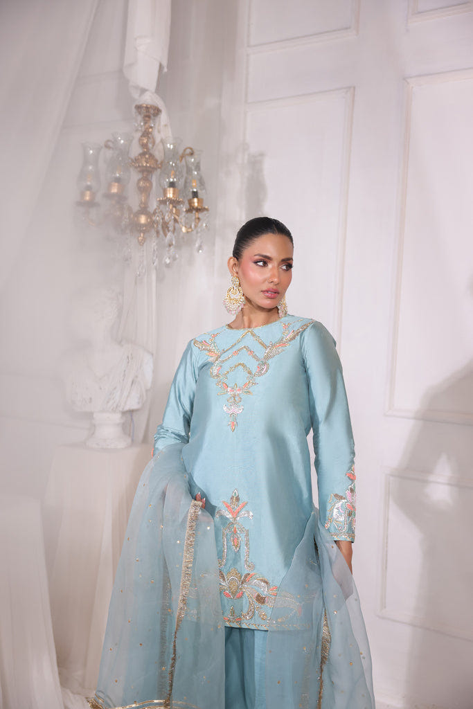 Sammy K | Riwayat Luxe | Chamak Damak -  Sammy K Ladies Clothes - Original Designer Dress - House of Maryam