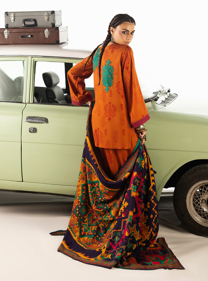 Zainab Chottani | Winter Shawl 25 | Suniva - D3, image 2