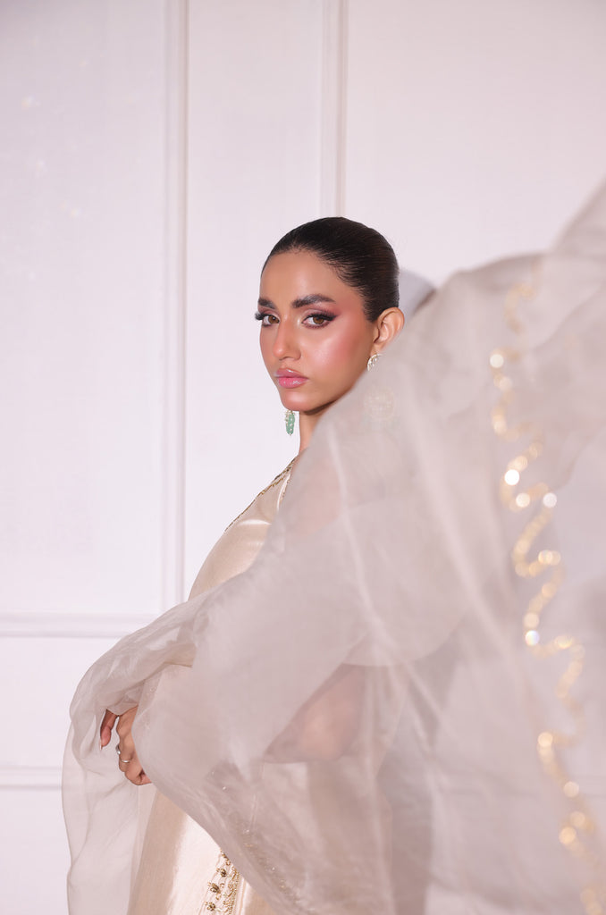 Sammy K | Riwayat Luxe | Sonehri Kiran -  Sammy K Ladies Clothes - Original Designer Dress - House of Maryam