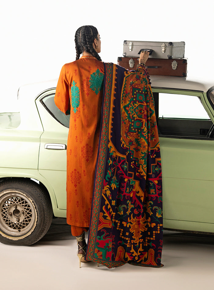 Zainab Chottani | Winter Shawl 25 | Suniva - D3, image 4
