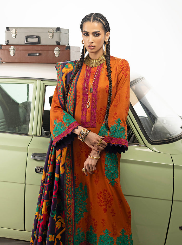 Zainab Chottani | Winter Shawl 25 | Suniva - D3, image 6