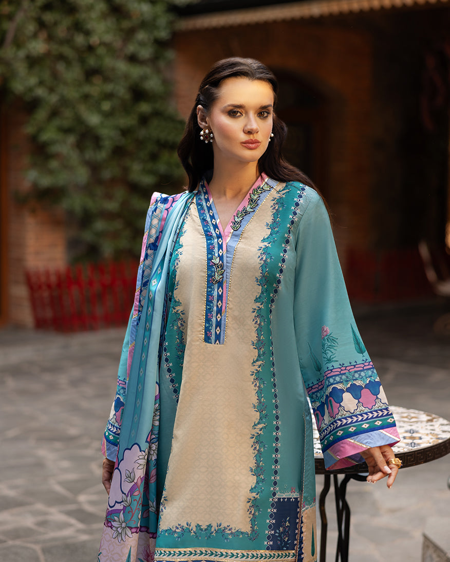 Mushq | Nirvana Printed Silk | Seraphic Dust-4