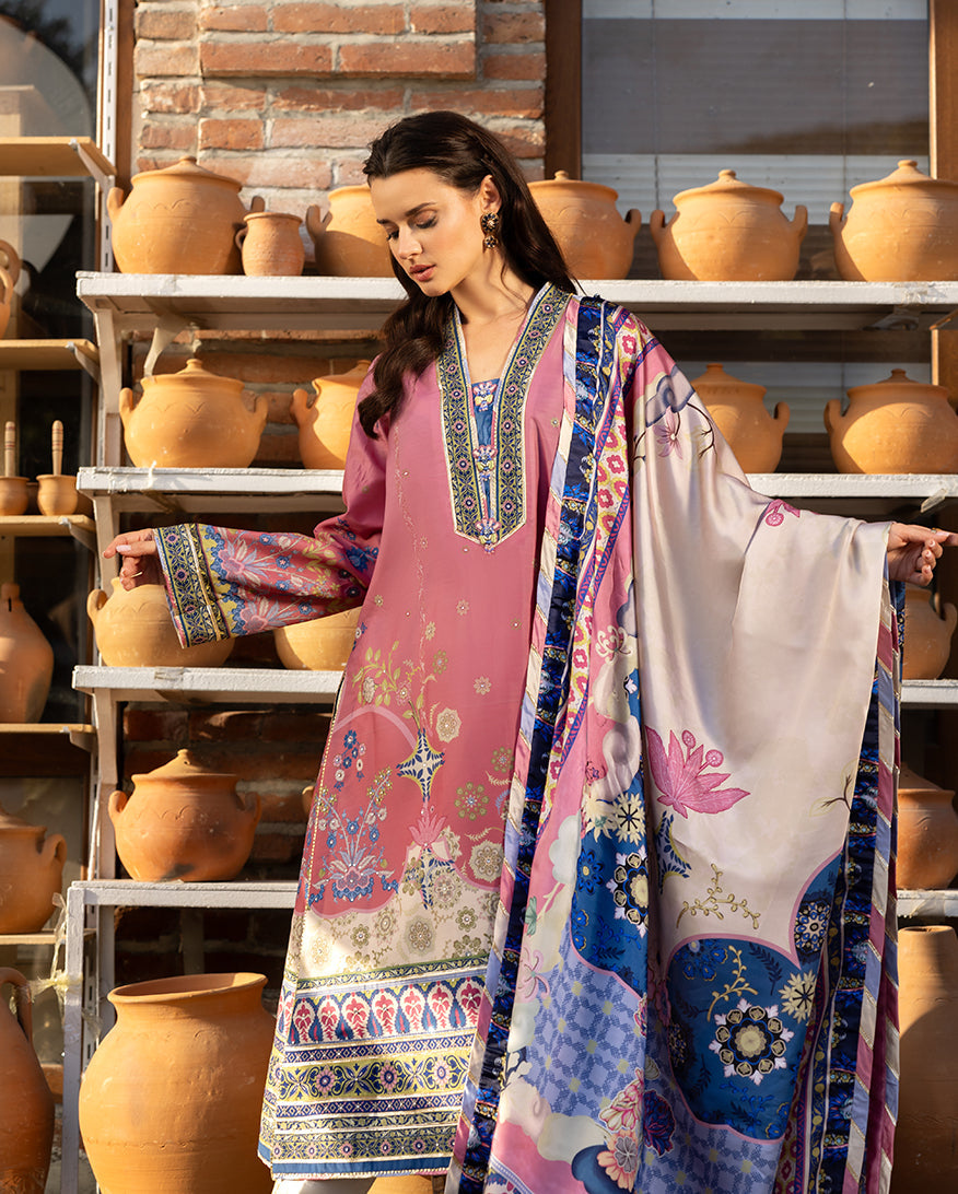Mushq | Nirvana Printed Silk | Meridian Bloom-4