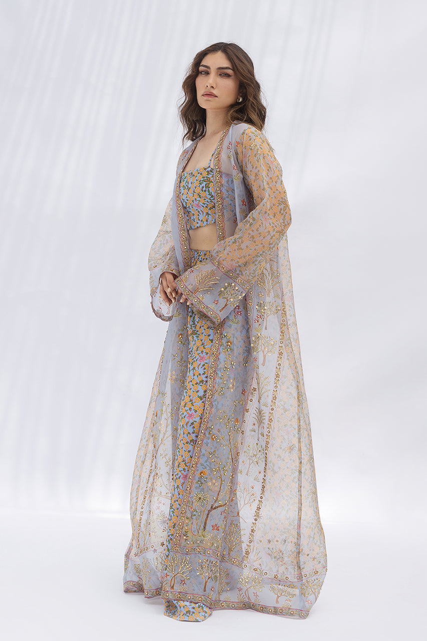 Sania Maskatiya | Fall Festive Glimmer | Reno -  Sania Maskatiya Ladies Clothes - Original Designer Dress - House of Maryam