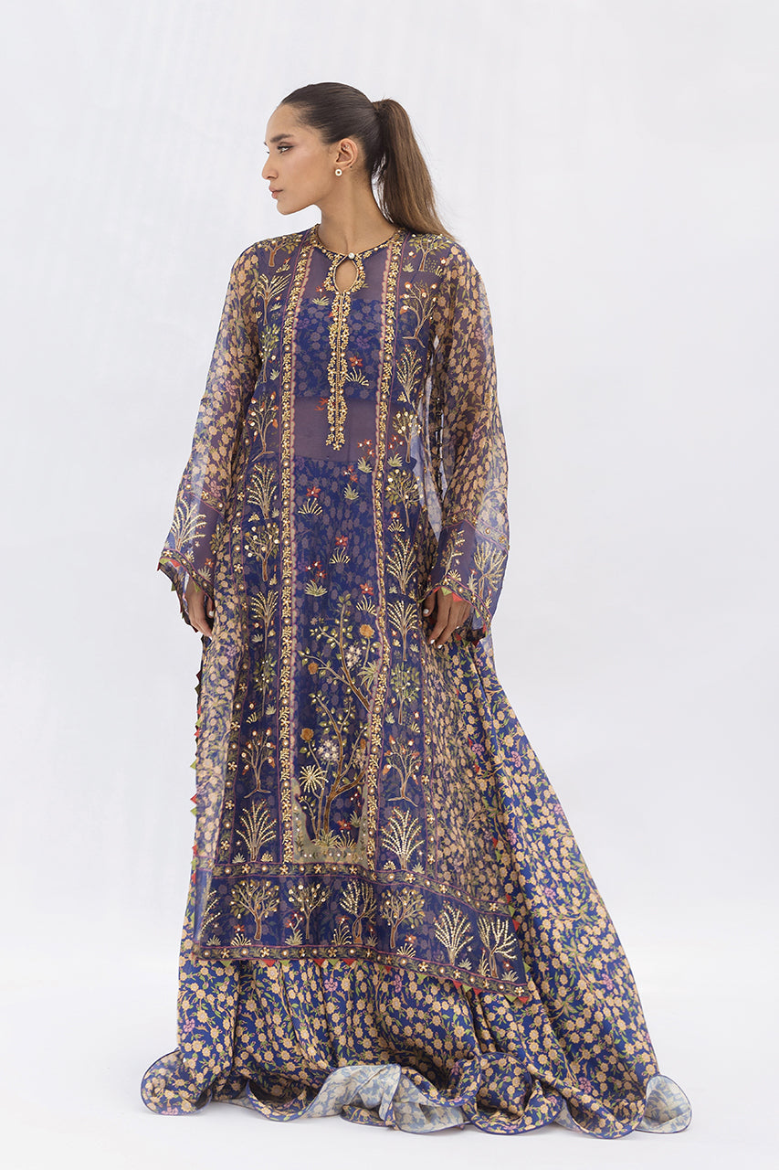 Sania Maskatiya | Fall Festive Glimmer | Tia -  Sania Maskatiya Ladies Clothes - Original Designer Dress - House of Maryam