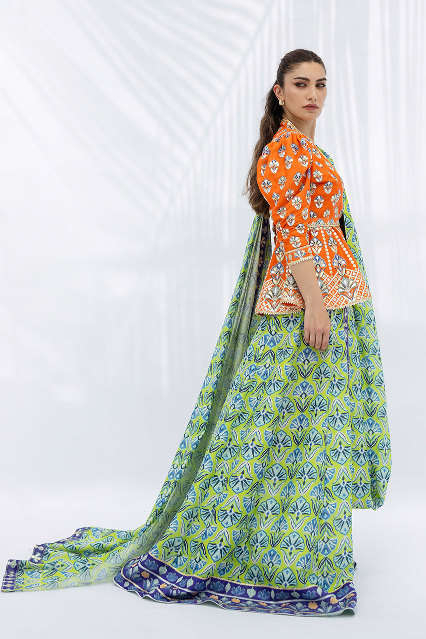 Sania Maskatiya | Fall Festive Glimmer | Rue -  Sania Maskatiya Ladies Clothes - Original Designer Dress - House of Maryam