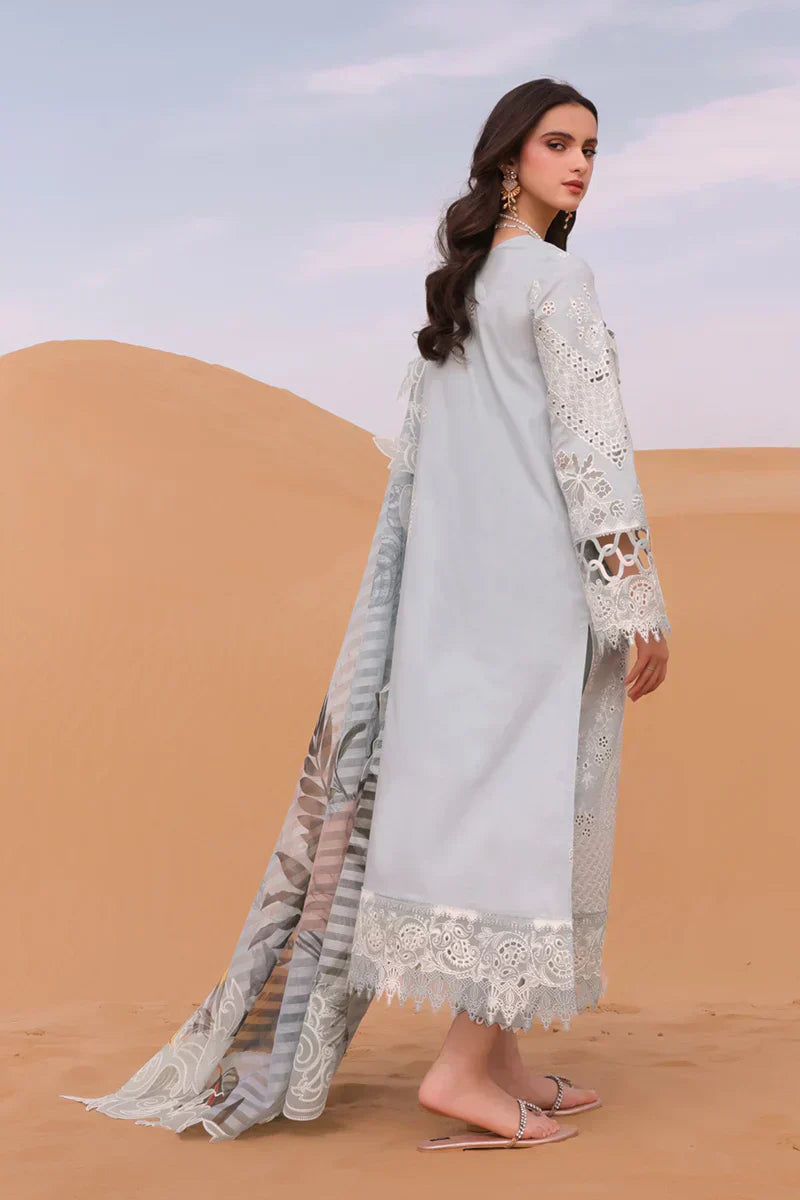 Qalamkar | Chikankari Eid Edit 24 | KM-06 APOLLINE