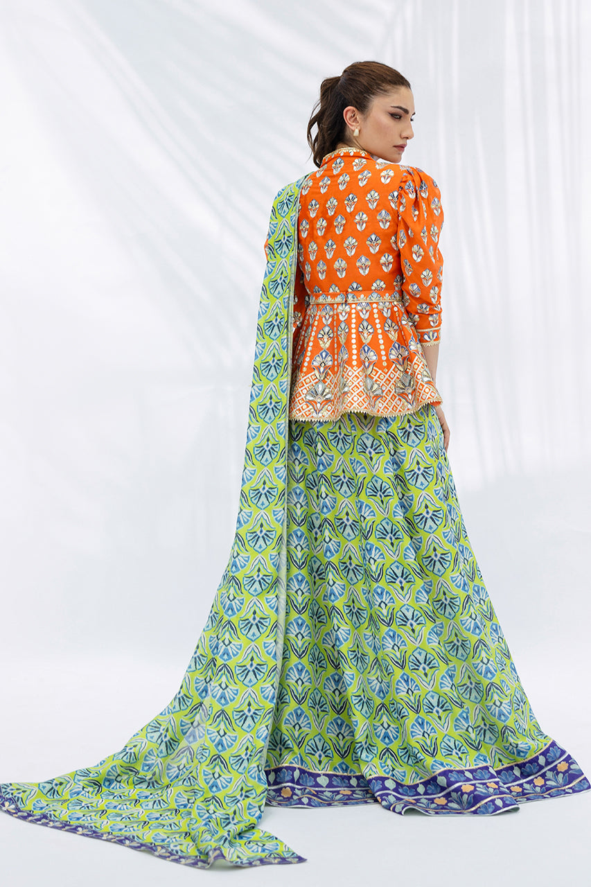 Sania Maskatiya | Fall Festive Glimmer | Rue -  Sania Maskatiya Ladies Clothes - Original Designer Dress - House of Maryam