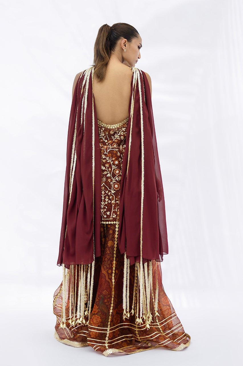 Sania Maskatiya | Fall Festive Glimmer | Tanira -  Sania Maskatiya Ladies Clothes - Original Designer Dress - House of Maryam