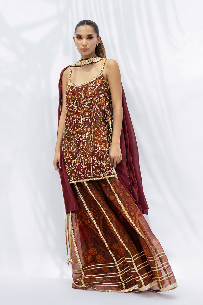 Sania Maskatiya | Fall Festive Glimmer | Tanira -  Sania Maskatiya Ladies Clothes - Original Designer Dress - House of Maryam