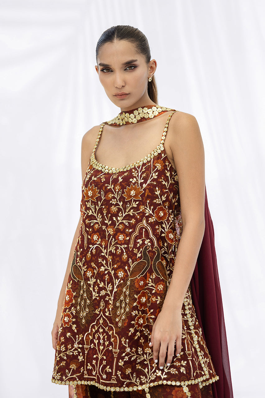 Sania Maskatiya | Fall Festive Glimmer | Tanira -  Sania Maskatiya Ladies Clothes - Original Designer Dress - House of Maryam