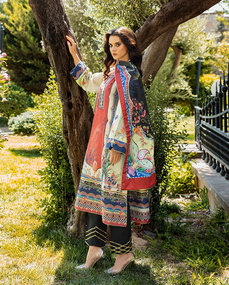 Mushq | Nirvana Printed Silk | Ethereal Gleam, image 4
