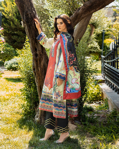 Mushq | Nirvana Printed Silk | Ethereal Gleam