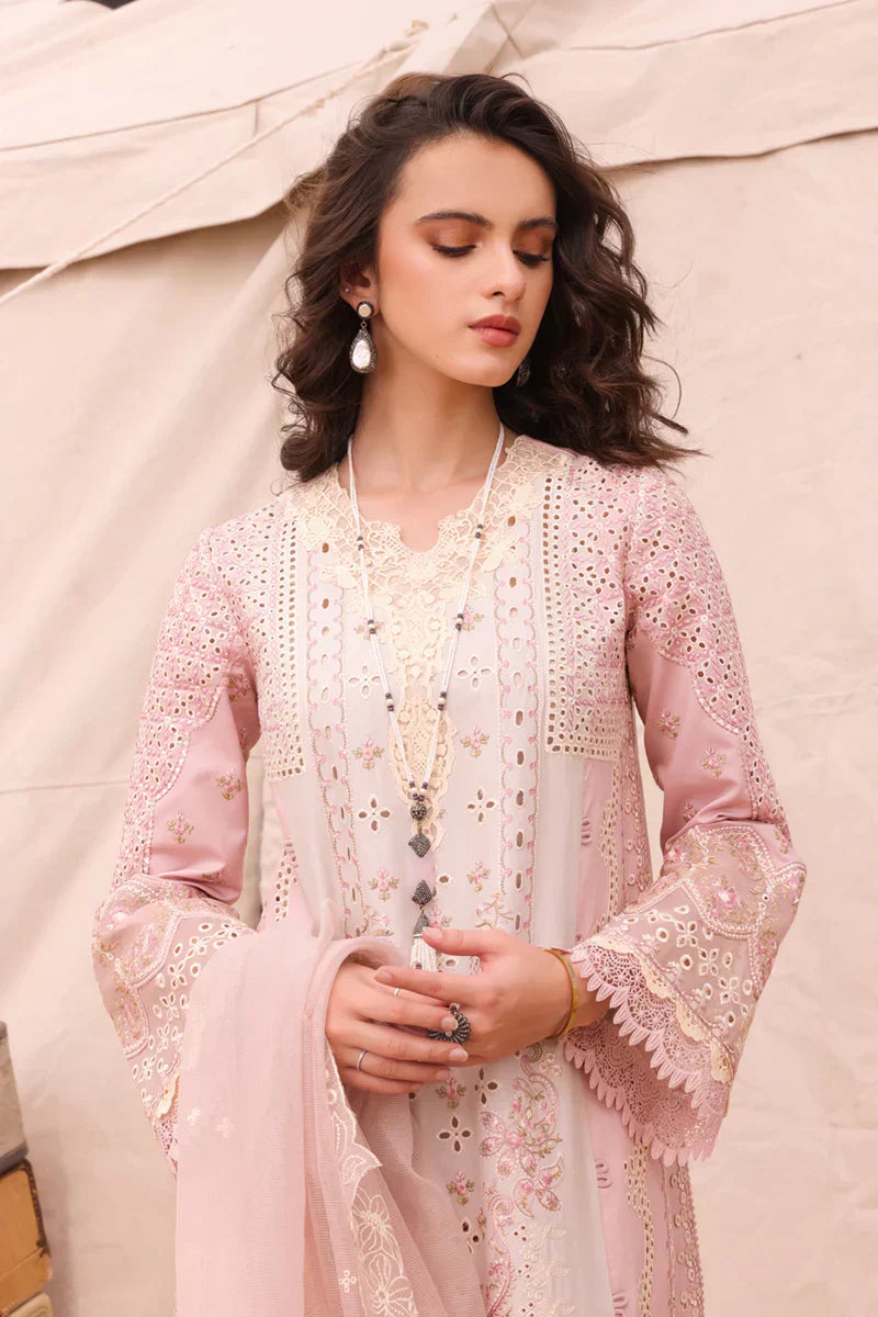 Qalamkar | Chikankari Eid Edit 24 | KM-03 AOIFE by Designer Qalamkar - House of Maryam - Pakistani Designer Ethnic Wear in {{ shop.shopifyCountryName }}