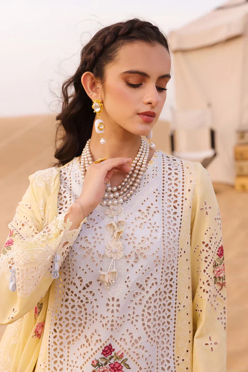 Qalamkar | Chikankari Eid Edit 24 | KM-01 NIAMH