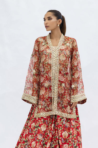 Sania Maskatiya | Fall Festive Glimmer | Elise -  Sania Maskatiya Ladies Clothes - Original Designer Dress - House of Maryam